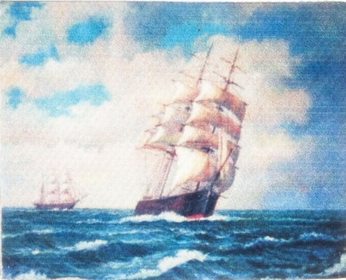 (image for) Sailing Ship on Canvas