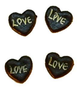 (image for) Love Chocolate Hearts 4pc