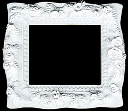 (image for) White Picture Frame