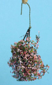 (image for) Hanging Pink & Fuchsia Plant Small