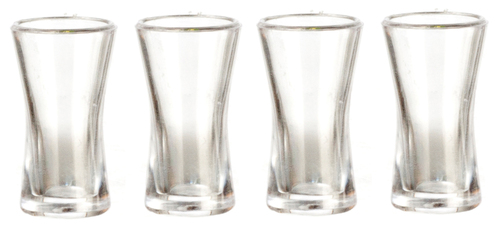 (image for) Tall Curved Glasses 4pc