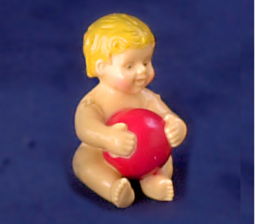 (image for) Baby Boy Sitting w/ Ball