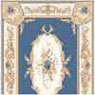 (image for) 1/2in Scale Rug Aubusson Blue