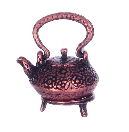 (image for) Antique Copper Teapot