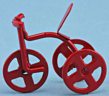 (image for) 1/2in Scale Red Tricycle