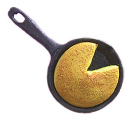 (image for) Cornbread in a Cast Iron Skillet