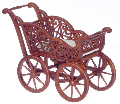 (image for) Baby Carriage - Walnut