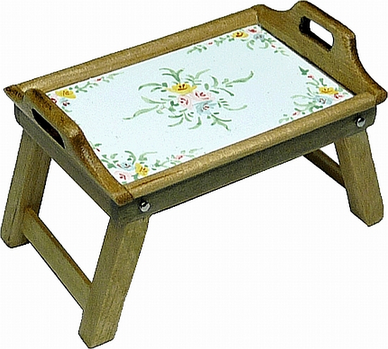 (image for) Floral Pattern Breakfast in Bed Tray