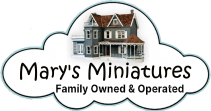 (image for) Mary's Dollhouse Miniatures Home